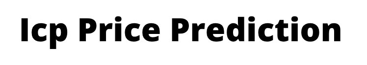 ICP Price Prediction